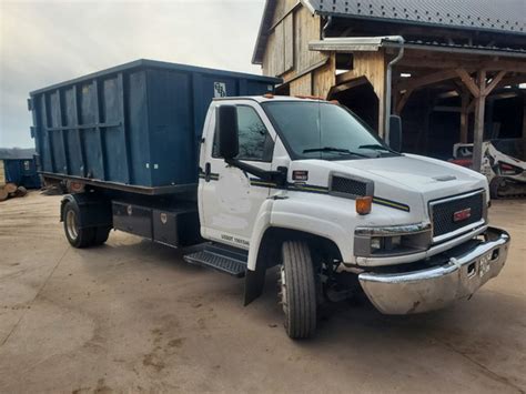 2009 Single Axle Non Cdl Gmc 5500 Stellar 36 Hooklift Automatic