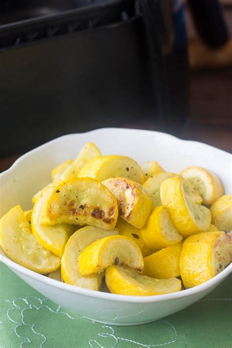 Air Fryer Yellow Squash So Quick So Delicious Thecookful