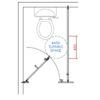 A guide to toilet cubicle standard sizing & dimensions