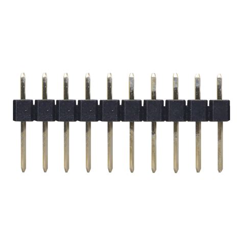 1x10 Single Row Pin Header Connector