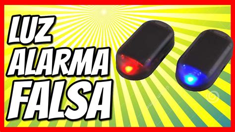 Luz Simuladora De Alarma Para Autos Car Fake Alarm Review Youtube