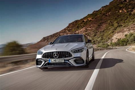 2024 Mercedes AMG C 63 S E Performance Takes Hybrid Power To The