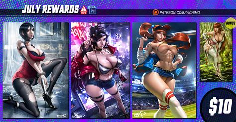 July Rewards Done By YICHIMOO Hentai Foundry