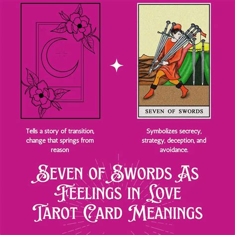 swords  feelings  love relationships upright reversed