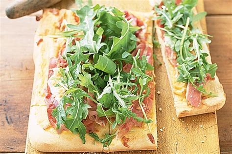 Prosciutto And Rocket Pizza