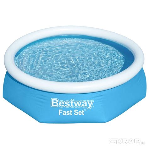 Бассейн надувной 244 х 61 см Bestway 57450