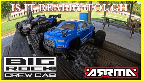 Arrma Big Rock Is This Arrma As Tough As The Arrma S Line Arrmarc