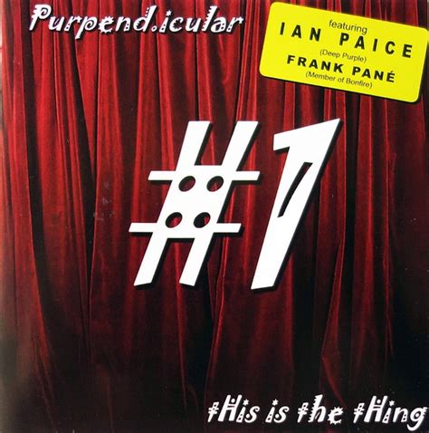 Purpendicular This Is The Thing Cd Album Unofficial Release