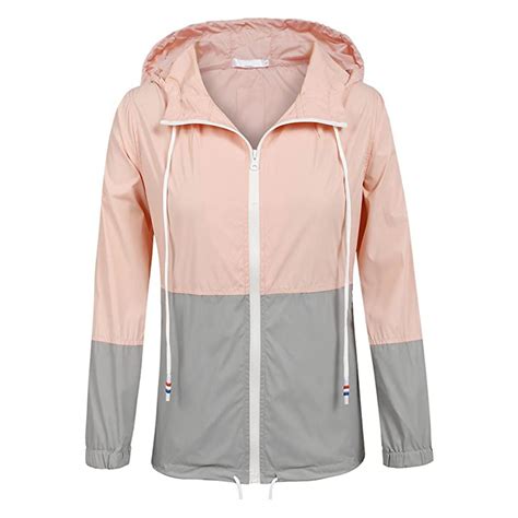 Women′s Plus Size Rain Jacket Lightweight Rain Jacket with Hood Abrigo ...