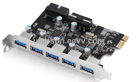 7 Port Superspeed Usb 30 Pci E Express Expansion Card With 5v 4 Pin