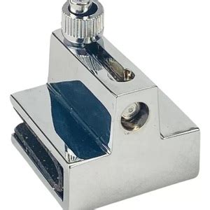 Trinco De Pressão Para Porta De Vidro 8 A 10mm Cromado Leroy Merlin