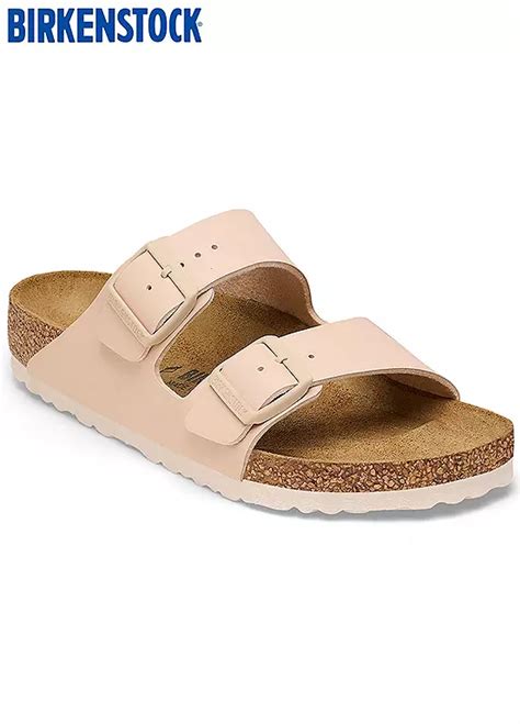 Birkenstock Womens Nude Arizona Birko Sandals Grattan