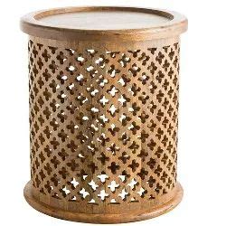 Vivaterra Mango Wood Sofa Slider End Table Moroccan Side Table Mango