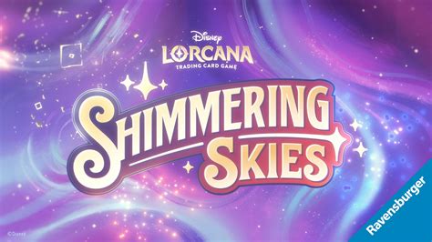 Start The Celebration With Shimmering Skies Disney Lorcana By