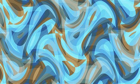 Abstract Waves Painting 005114 Digital Art by CarsToon Concept - Fine ...