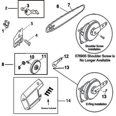 106890-01 Remington Polesaw part list and pole saw replacement parts