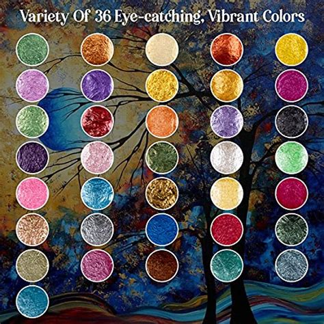 Acro Color Metallic Watercolor Paints Set Artist Grade Vibrant