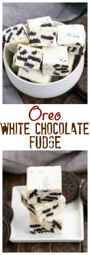 Oreo White Chocolate Fudge That Skinny Chick Can Bake