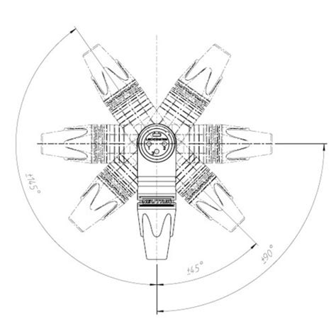 NEUTRIK NC3MRX Conector XLR macho de 3 pines en ángulo recto SISTEMAG