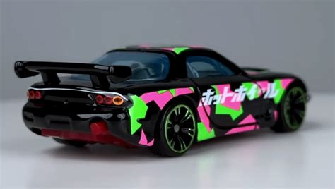 Hot Wheels Mazda Rx Drift Neon Speeders Hlh Hrw Black