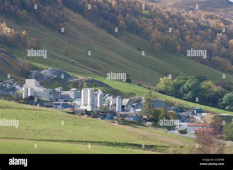 Shierglas Limestone quarry owned by Breedon Aggregates Scotland Ltd at ...