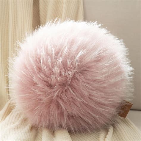 Amazon Ashler Plush Round Pillows Ball Throw Pillow With Handle