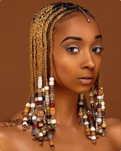 21 Gorgeous Ways To Wear Fulani Braids Cornrows With Beads Natural