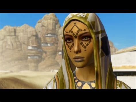 SWTOR Mirialan Jedi Guardian Light Side Part 5 Tatooine YouTube