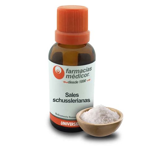 Sales Schüsslerianas Cuidado Corporal Homeopatía Sales de Schüssler