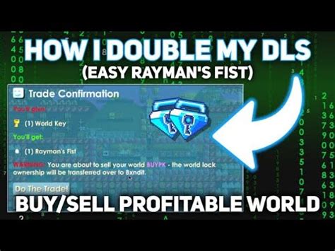 EASY TRICK Buy And Sell Profitable World EASY RAYMAN S FIST No