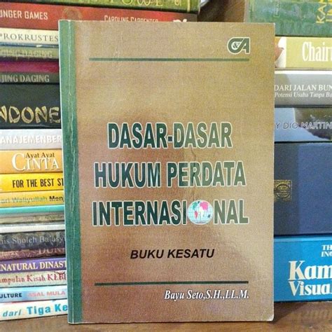 Jual Buku Dasar Dasar Hukum Perdata Internasional Jilid Original