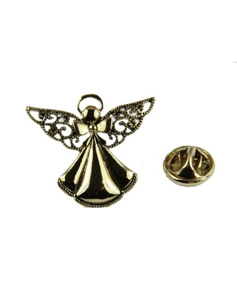 6030733 Angel Lapel Pin Brooch Guardian Angel On My Shoulder