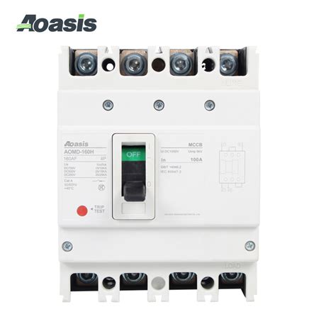 High Quality Aoasis Aomd 160 2p 3p 4p MCCB 4 Pole 16A 160A 160AMP