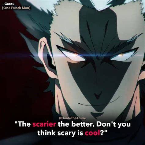 7+ Powerful Garou Quotes - One Punch Man (HQ Images) | QTA | One punch ...