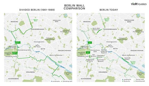 Berlin Wall Map on Behance