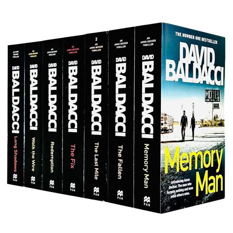 An Amos Decker Thriller Series 7 Books Collection Set By David Baldacci