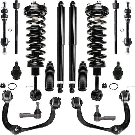 Pc Front Struts Upper Control Arms Rear Shocks Sway Bar Links