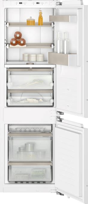 Rb Vario Built In Fridge Freezer With Freezer At Bottom Gaggenau Nz