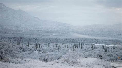 Declaran Emergencia En 38 Municipios De Sonora Por Nevadas