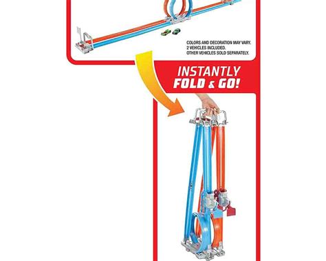 Hot Wheels Action Double Loop Dash Set GFH85 Toys 4 You