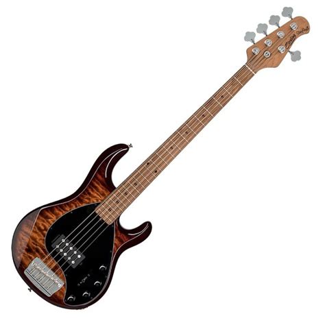 DISC Sterling StingRay5 5-String Bass, Island Burst at Gear4music