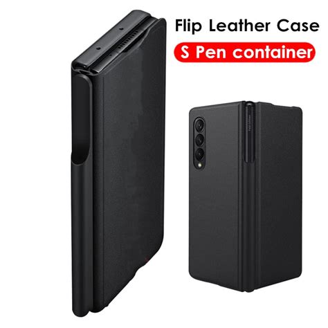 360 Full Protection Leather Flip Case For Samsung Galaxy Z Fold 4 S P