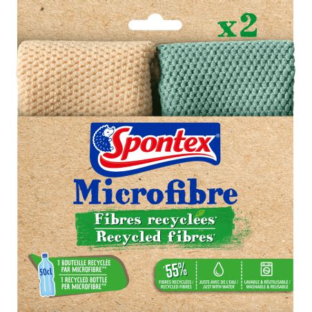 Lavettes Microfibres Fibres Recycl Es