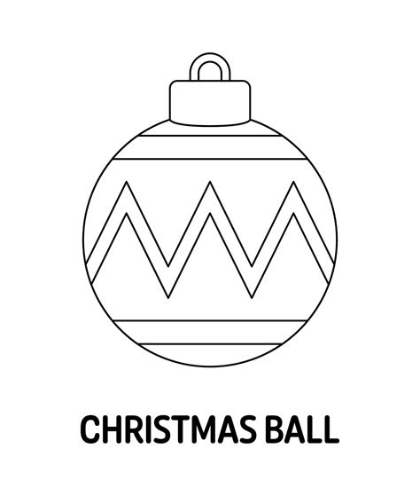 Christmas Balls Coloring Pages