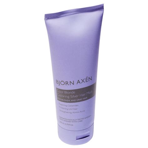 BJÖRN AXÉN Cool Blonde Coloring Silver Hair Mask 200 ml baslerbeauty