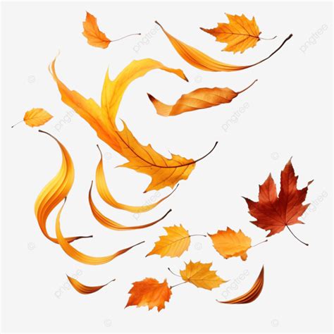 Fall Breeze Autumn Leaves Autumn Pumpkin Halloween PNG Transparent