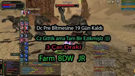 Dc Premium Bİtmesine 19 gün kaldı 3 Çar Draki JR BDW Knight