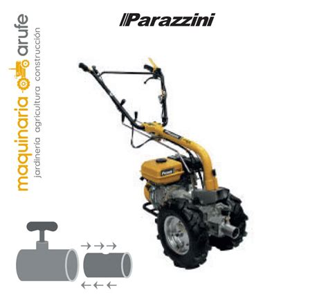 Motocultor Parazzini Modelo MCP7HP Maquinaria Arufe en México