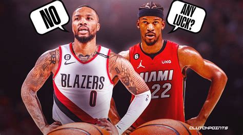 NBA Rumors Blazers Still Giving Heat Cold Shoulder In Damian Lillard