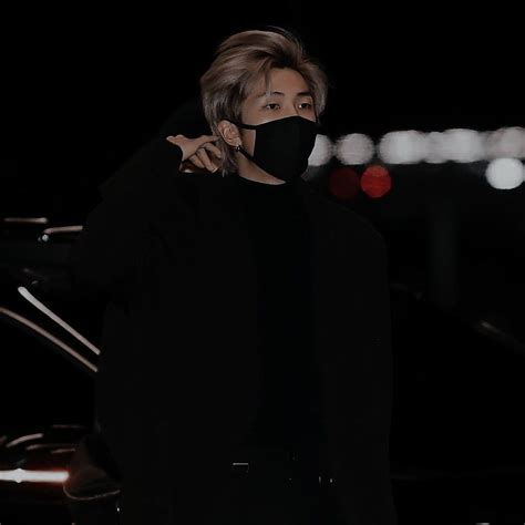 𝙩𝙖𝙜𝙨 」bts Namjoon Icons Dark Aesthetic Edits Btsedits